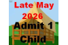 Late May 2026 Volunteer Day Child Registration 