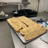 Dinner garlic bread